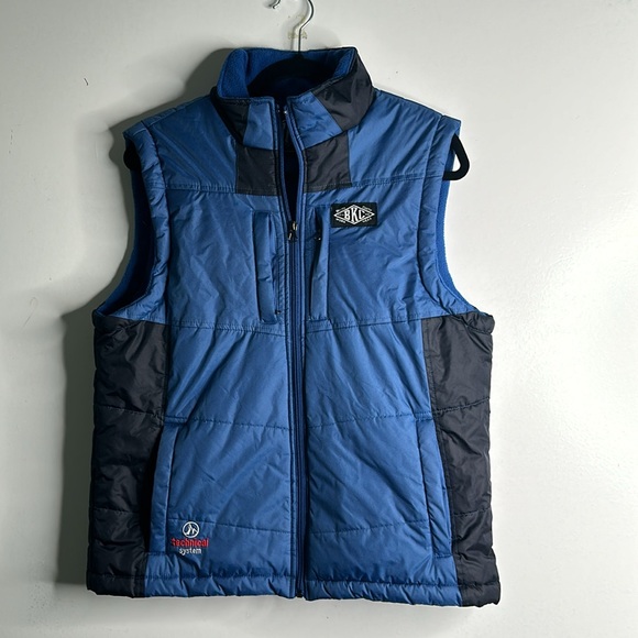 BKC .co blue black technical system vest size small outdoor - Picture 2 of 9